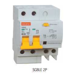 Interruptor Diferencial SGBLE, 6A, 30mA Clase AC