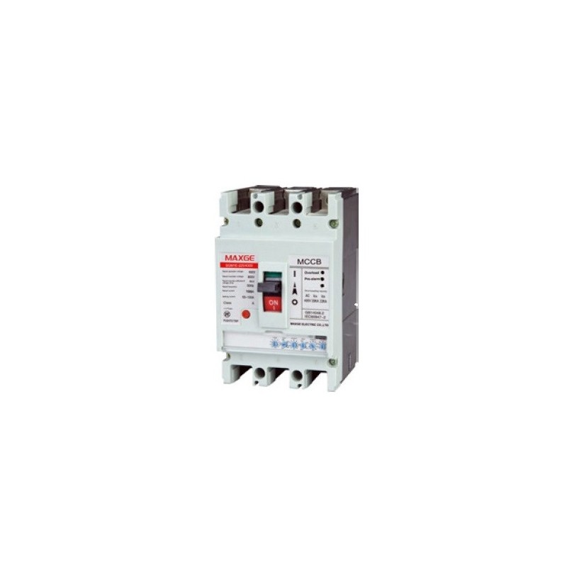SGM3E Interruptor en caja moldeada Ajuste electromecánico, 3 Polos, 65 kA, Rango:1600 A