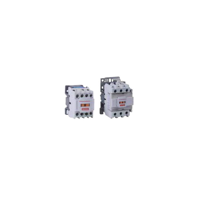 Contactor tripolar 3P mando en AC rango 9~95A 110V AC 110A 1NO+1NC