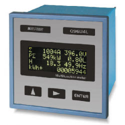 Analizador de alta precisión LCD con medida de THD y comunicación RS485