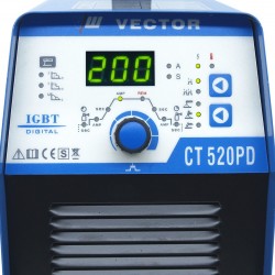 Soldador Vector CT520PD DC TIG ELECTRODO + PLASMA IGBT