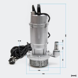 Bomba de Aguas Sucias 750W - 13000L/H