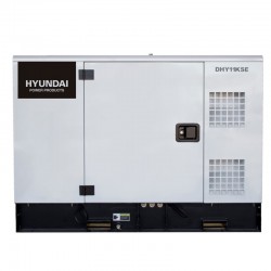 Generador HYUNDAI DHY11KSEm 1.500RPM Silencioso - DHY11KSEm - vista frontal