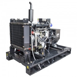 Generador HYUNDAI DHY125KE 1.500RPM Trifasico - Vista trasera
