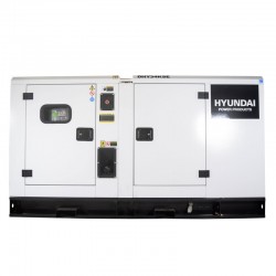 Generador HYUNDAI DHY16KSE 1.500RPM Trifasico Insonorizado - Vista frontal