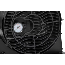 Cañon de calor calefactor HECHT Diesel 37 Kw - Detalle parte trasera