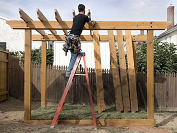 Como construir una pérgola de madera?